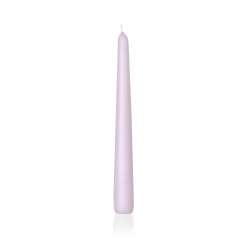 CF 6 PZ - CANDELA CONICA - D.2.5 X H.40 CM - MAUVE in Candele Coniche