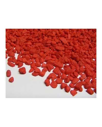 graniglia decorativa rossa 3/6 mm per vasi