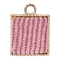 Cf 12pz button quadro velvet mm 15 old pink
