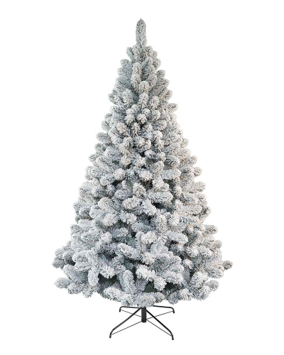 ALBERO DI NATALE FLOCCATO -...