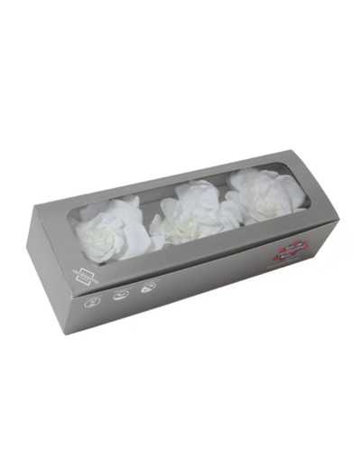 gardenia stabilizzata bianca 3 pezzi