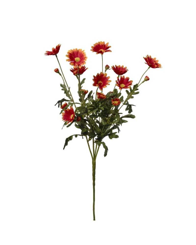 Fiori Artificiali | Tralcio dii margherite 4 h 72 arancio | 8032971304841