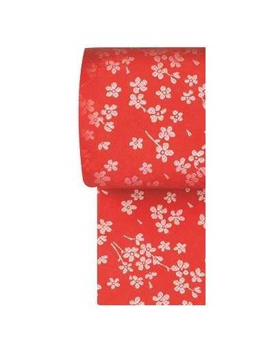 Nastri e Cordini | Nastro tnt floret etoffe cm 4 x50 mt rosso | 8013170725248