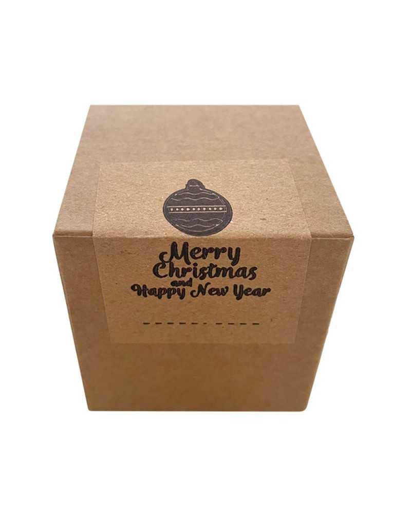 Dettagli per Confezioni | Cf 100pz etichette gingerbread mm45 x55 natural marrone | 1000018871004