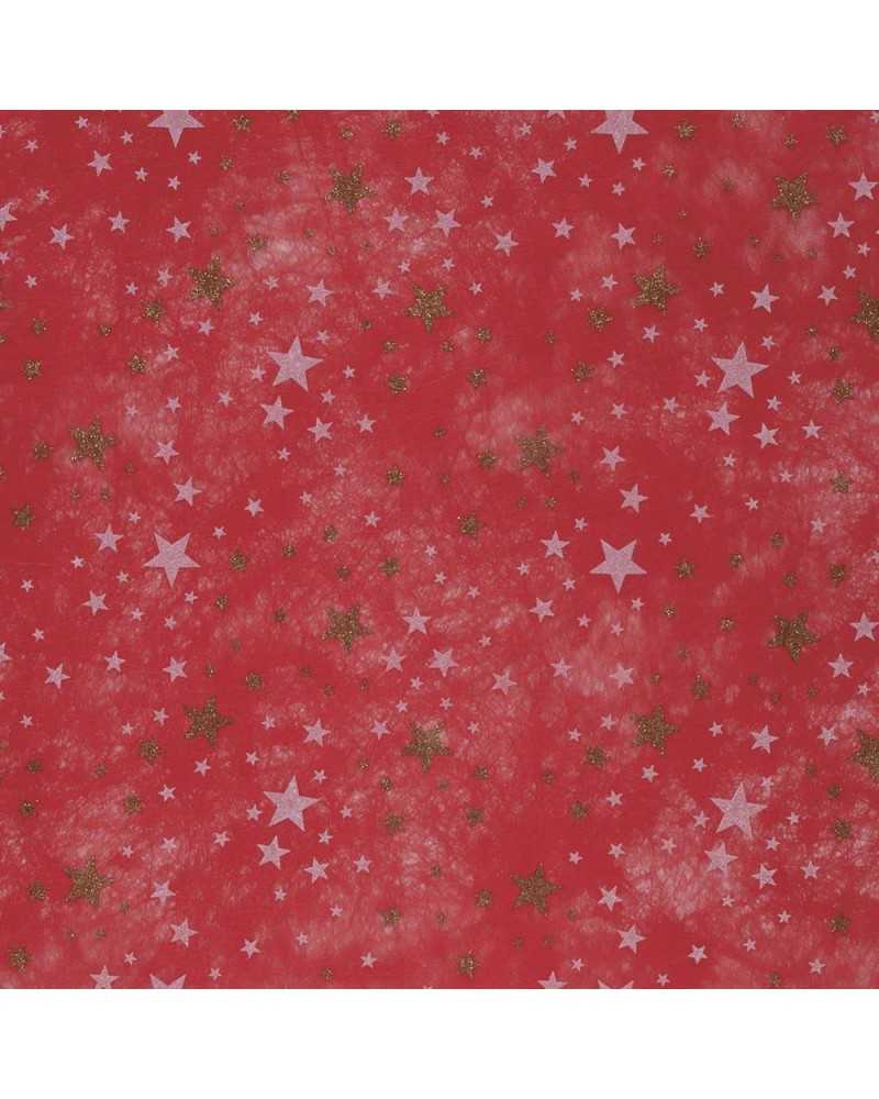 Carte Decorative | Bobina gitter star polyweb mm 68 x 9mt rossa | 8013170832250