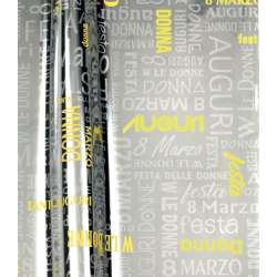 Cf 100pz coni viva le donne 21x8 h40 fondo argento