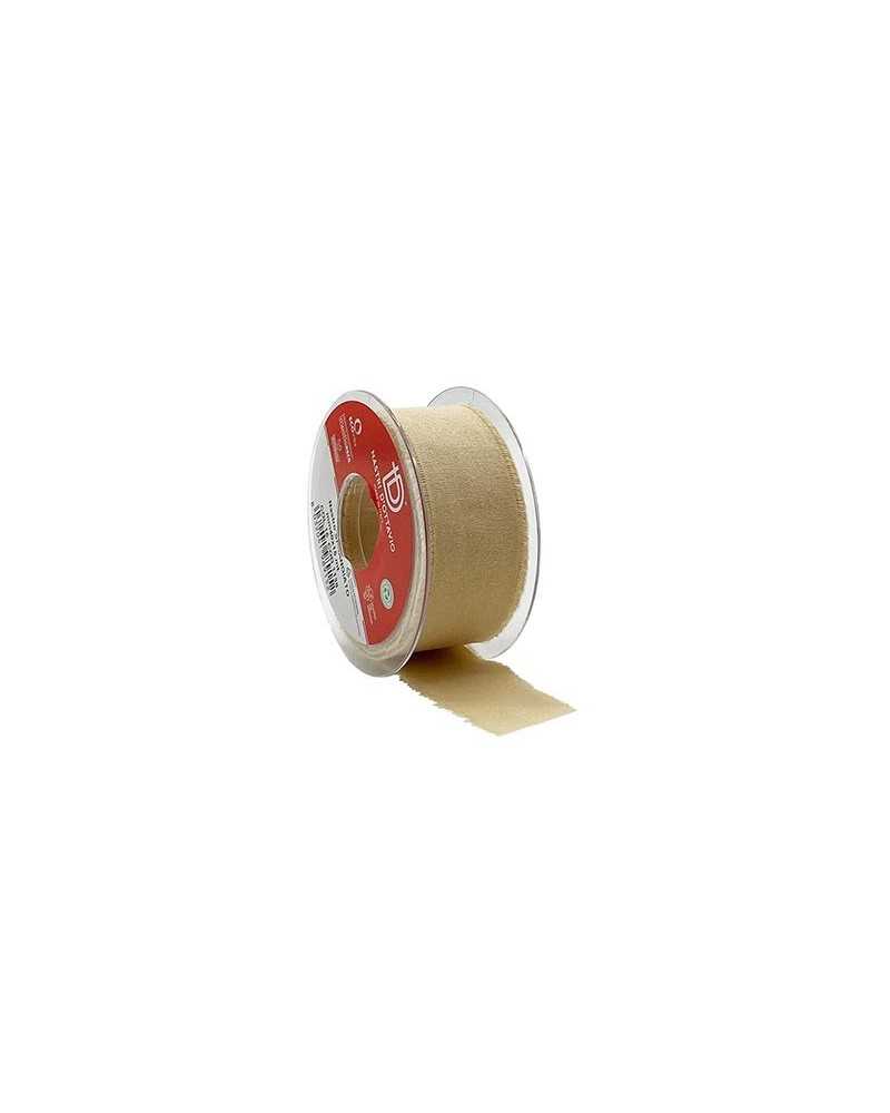 Nastri e Cordini | Nastro sfrangiato mm 40 x 15 mt naturale | 8032041989152