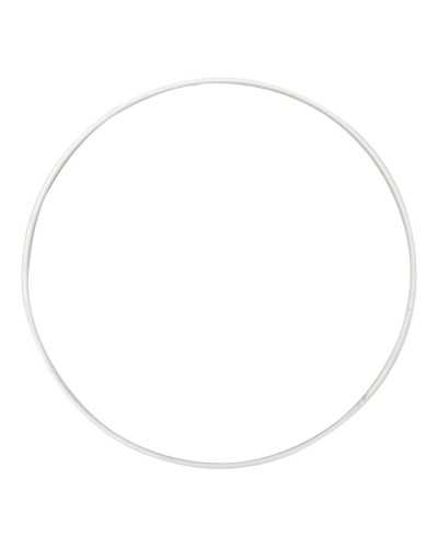 Strutture per Fiori | CERCHIO IN METALLO BIANCO - 3 MM X D.40 CM | 8056146068215