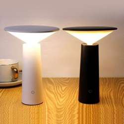 Lampada da tavolo abby cm14 h19  2500mah 5 ore ricarica usb