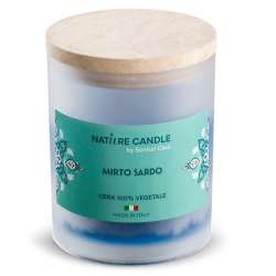 Candela vegetale 200 gr mediterraneo mirto sardo