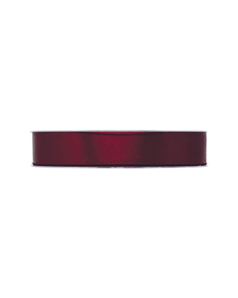 Nastri e Cordini | Nastro Doppio Raso – 10 mm x 50 m, Colore Bordeaux | 8032041854146