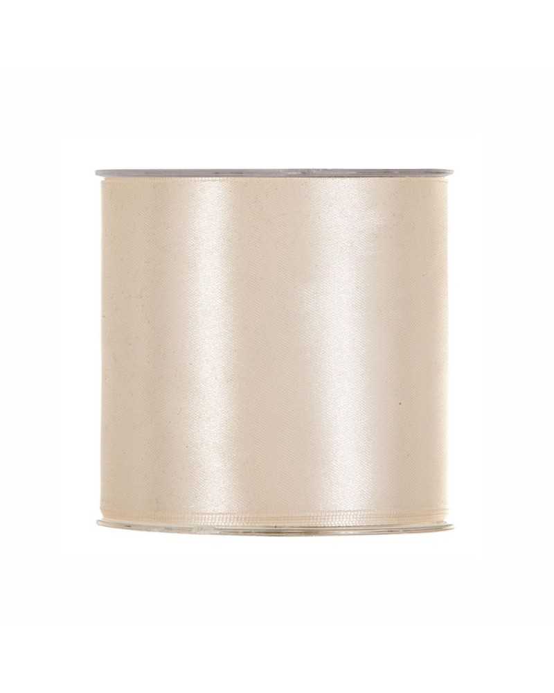 Nastri e Cordini | Nastro maxi satin cm 10x 25 mt avorio | 8055320624124