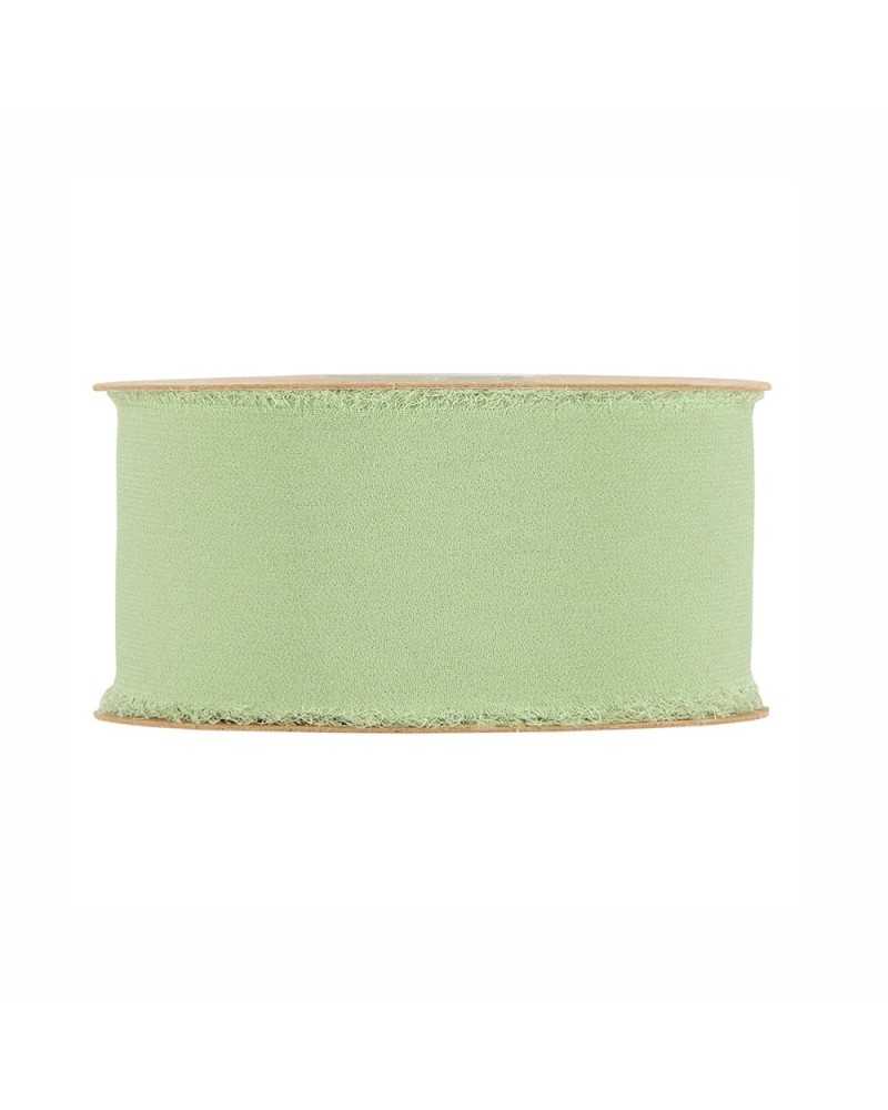 Nastri e Cordini | Nastro organdy ribbon cm 50 x 10 mt verdino | 8052961947292