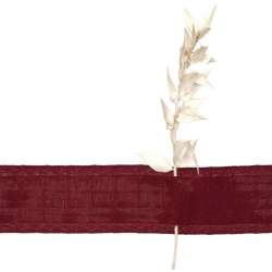 Nastro con tasche mm 43 x 6 mt bordeaux