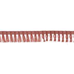 Nastro frange mm 25 x7 mt terracotta
