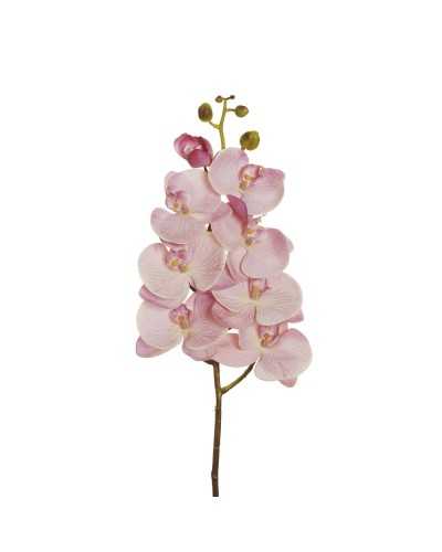 Fiori Artificiali | Ramo Phalenopsis real touch cm 100 light mauve | 8025003349170