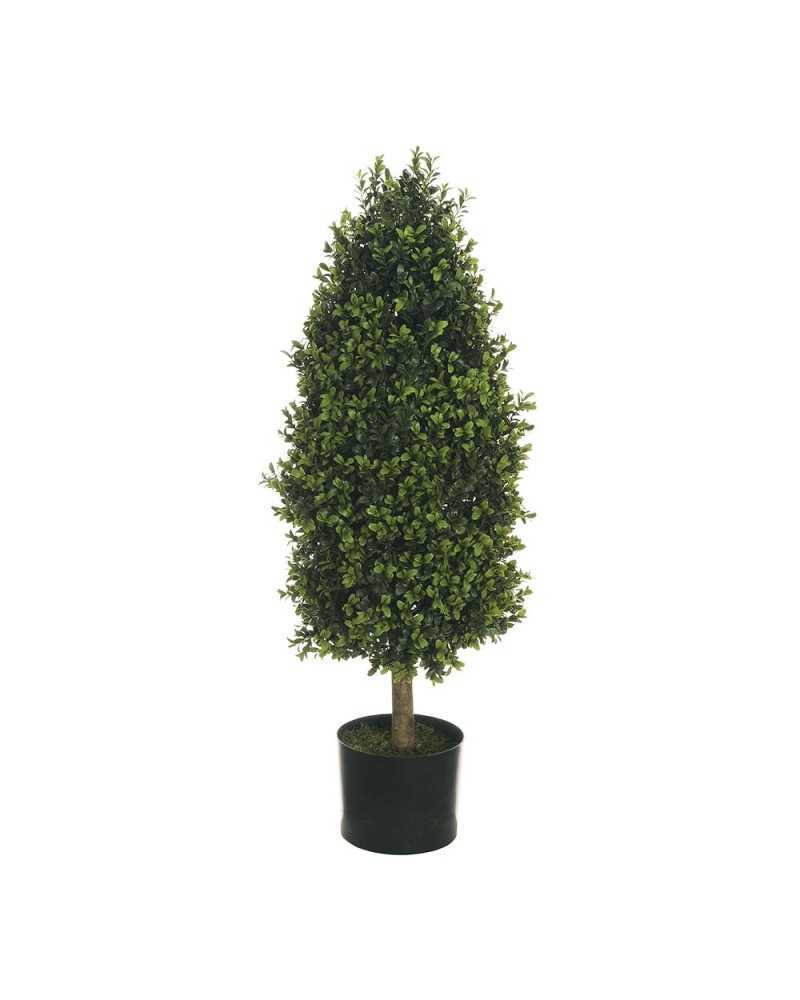 Piante Artificiali | Pianta cipresso di boxwood in vaso h95 verde | 8025003446039