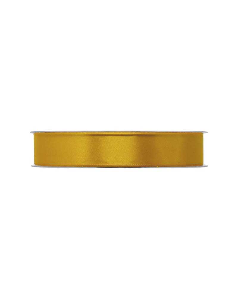 Nastri e Cordini | Nastro Doppio Raso – 10 mm x 50 m, Colore Giallo Ocra | 8032041854559
