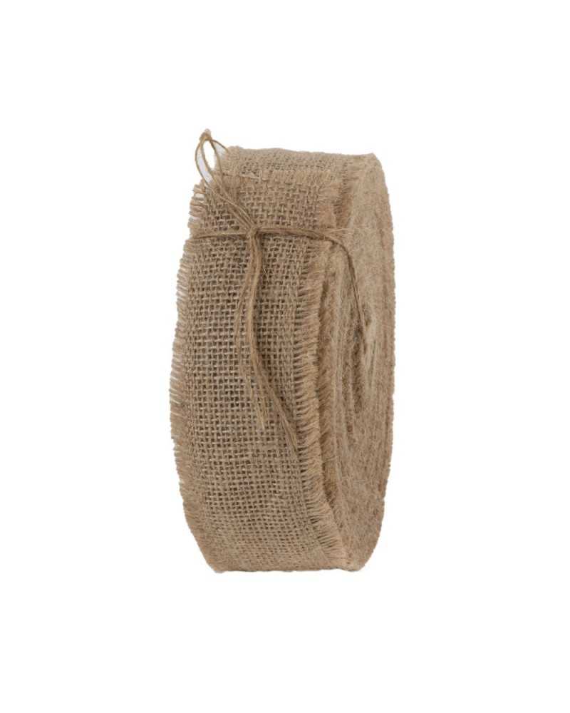 Nastri e Cordini | Nastro juta casablanca runner cm 5 x20 mt naturale | 8007227878896