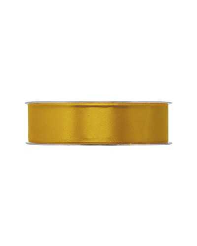 Nastri e Cordini | Nastro Doppio Raso – 25 mm x 50 m, Colore Giallo Ocra | 8032041856553