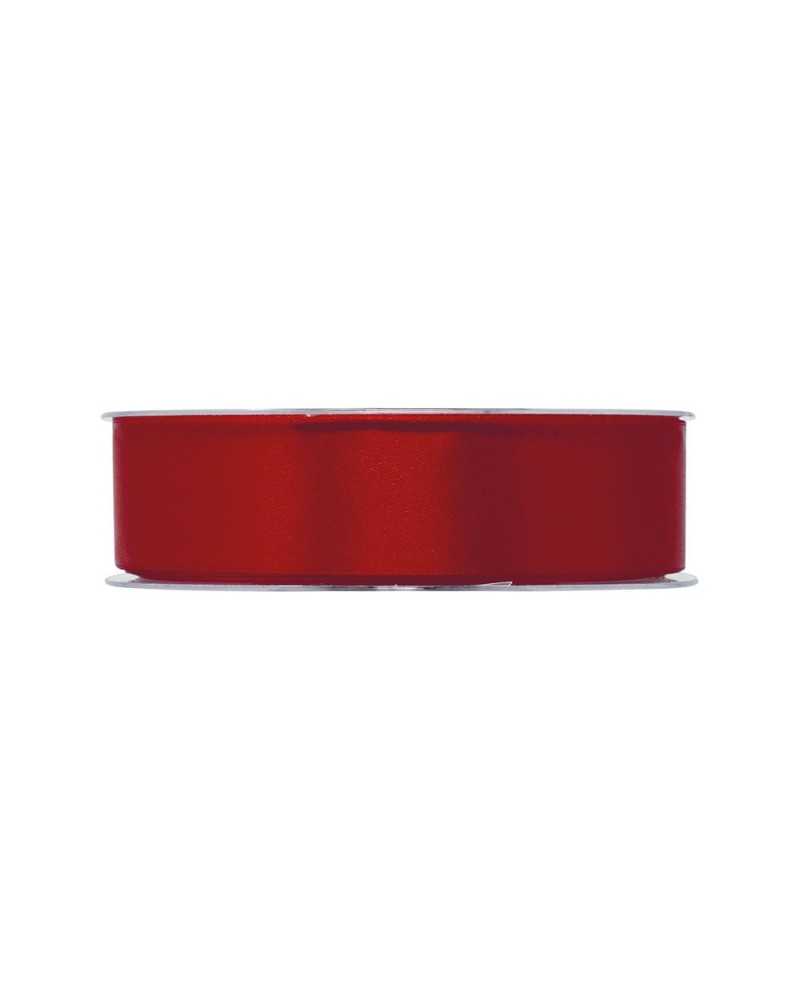 Nastri e Cordini | Nastro Doppio Raso – 25 mm x 50 m, Colore Rosso | 8032041856072