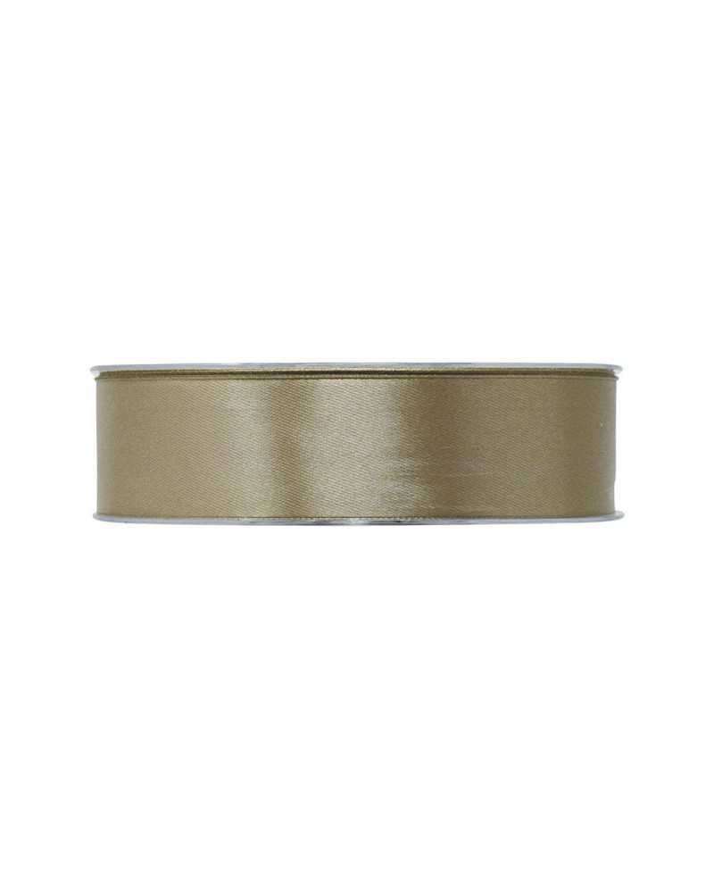 Nastri e Cordini | Nastro Doppio Raso – 25 mm x 50 m, Colore Marrone Chiaro | 8032041856157