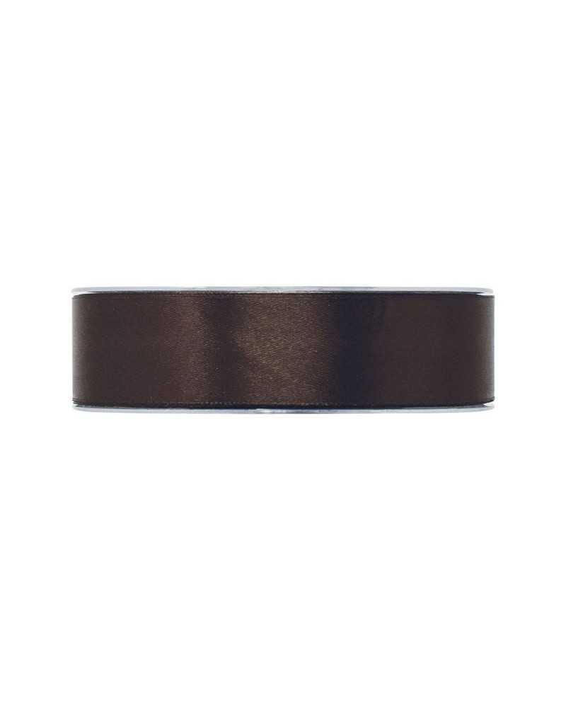 Nastri e Cordini | Nastro Doppio Raso – 25 mm x 50 m, Colore Marrone | 8032041856232
