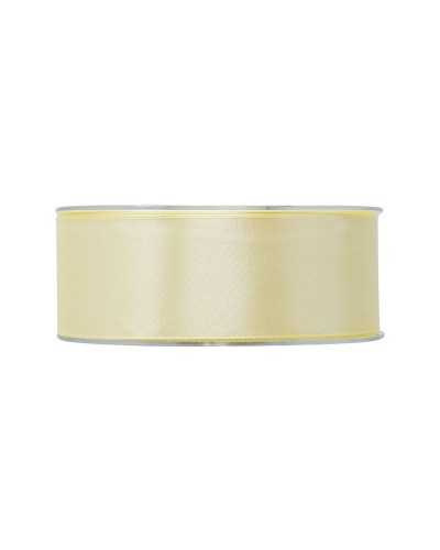 Nastri e Cordini | Nastro Doppio Raso – 40 mm x 50 m, Colore avorio | 8032041857024