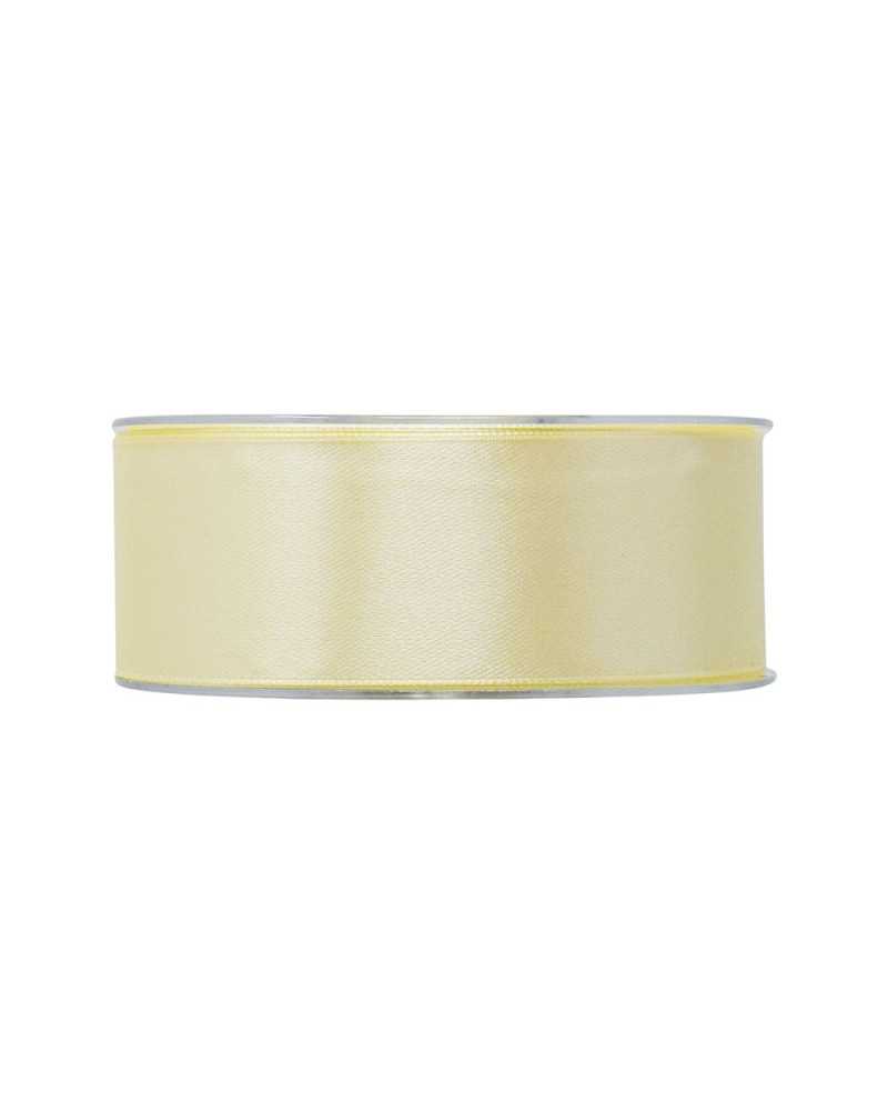 Nastri e Cordini | Nastro Doppio Raso – 40 mm x 50 m, Colore avorio | 8032041857024