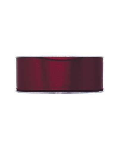 Nastri e Cordini | Nastro Doppio Raso – 40 mm x 50 m, Colore bordeaux | 8032041857147