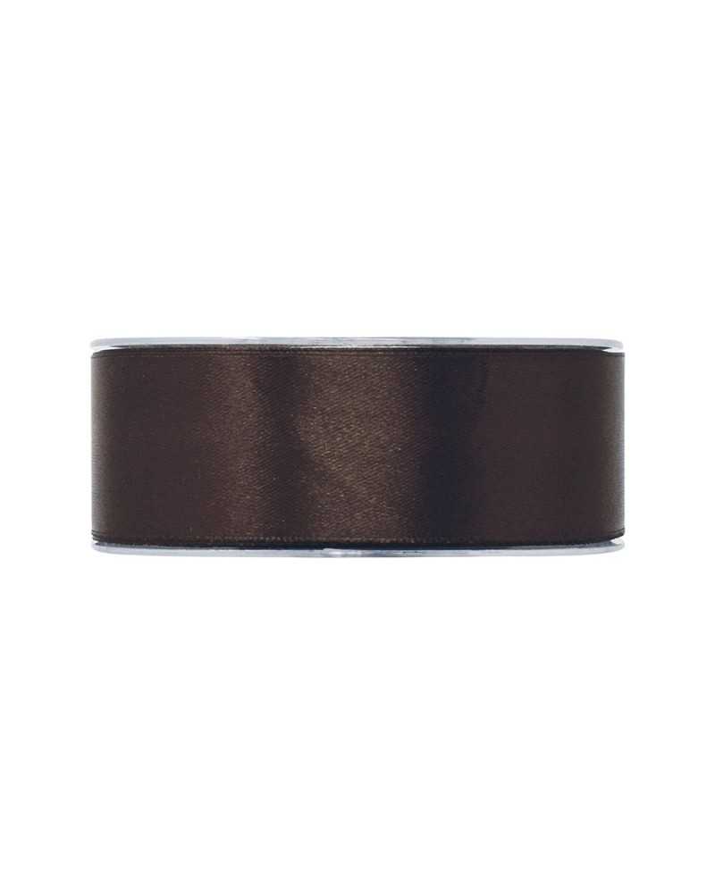 Nastri e Cordini | Nastro Doppio Raso – 40 mm x 50 m, Colore marrone | 8032041857239