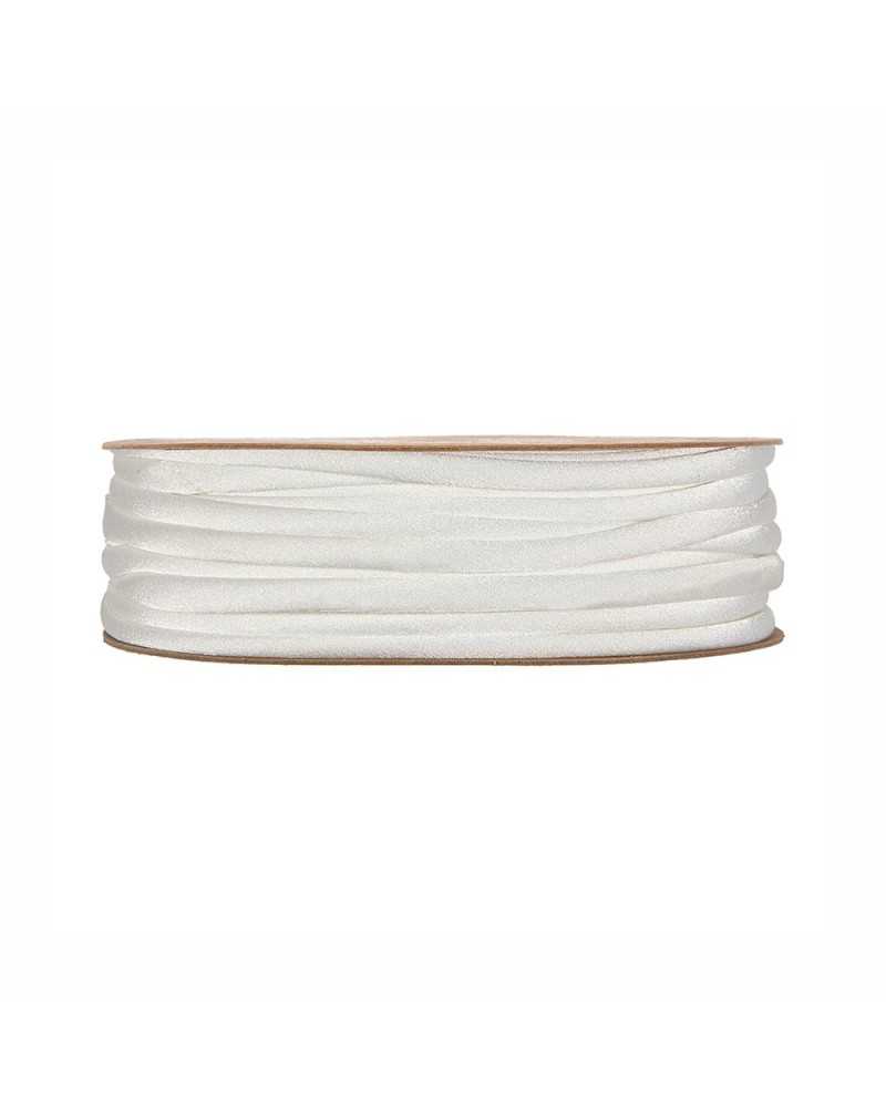 Nastri e Cordini | Nastro satin cordino mm 8x15 mt bianco | 8056666071801