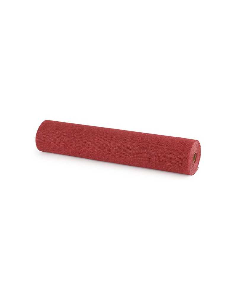 Carte Decorative | BOBINA COTONE RAW - H.51 CM X 9 MT - BORDEAUX | 8032041926140