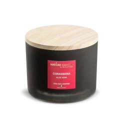 Candela vegetale 380 gr  leie birichina pompelmo rosa gelsomino