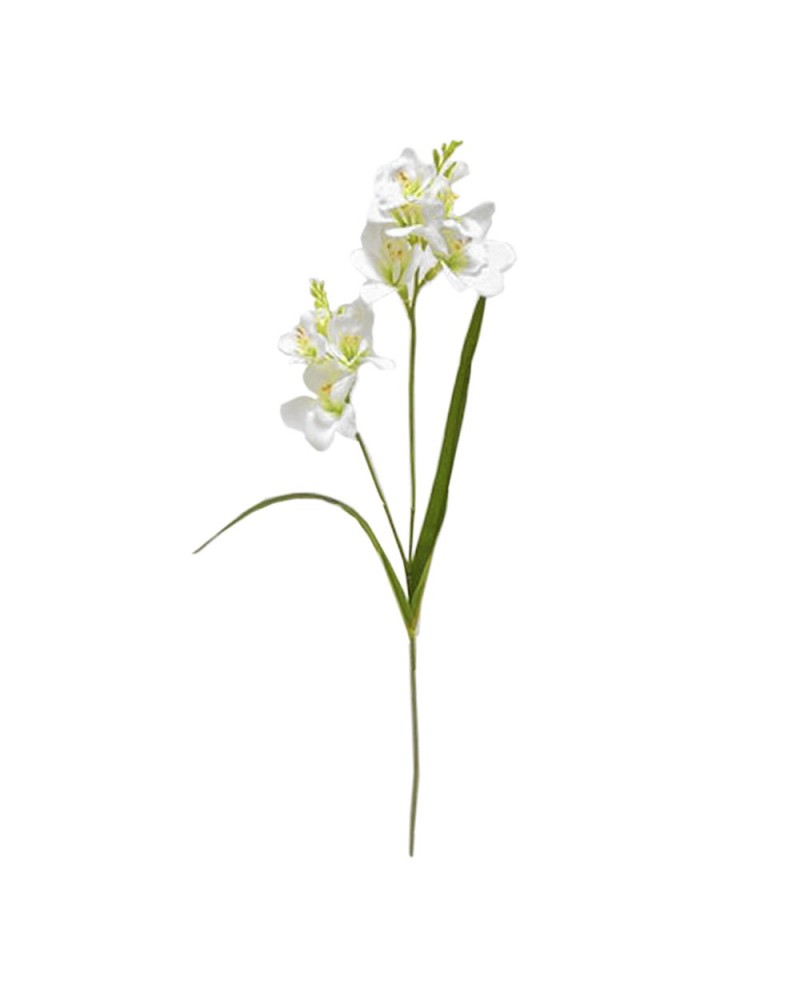 Fiori Artificiali | Ramo fresia x2 h 65 cream | 8051090257722