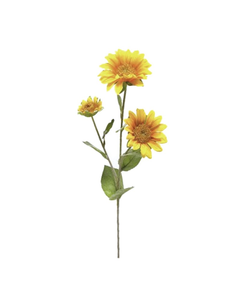 Fiori Artificiali | Tralcio x3 di girasole piccolo | 8051090181249