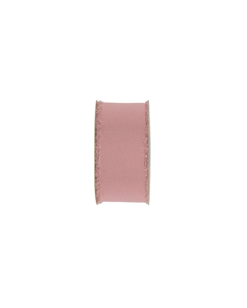 Nastri e Cordini | Nastro organdy ribbon mm 50 x 10 mt rosa antico | 8052961947360