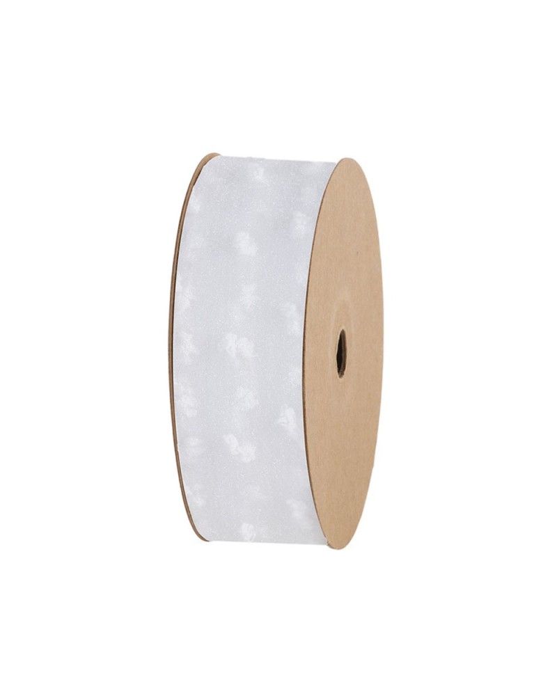 Nastri e Cordini | Nastro organza giunone mm 40x15 mt bianco | 8007227059561