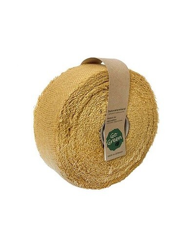 Nastri e Cordini | Nastro basic rustico mm 55 x 30 mt yellow | 4008953613229