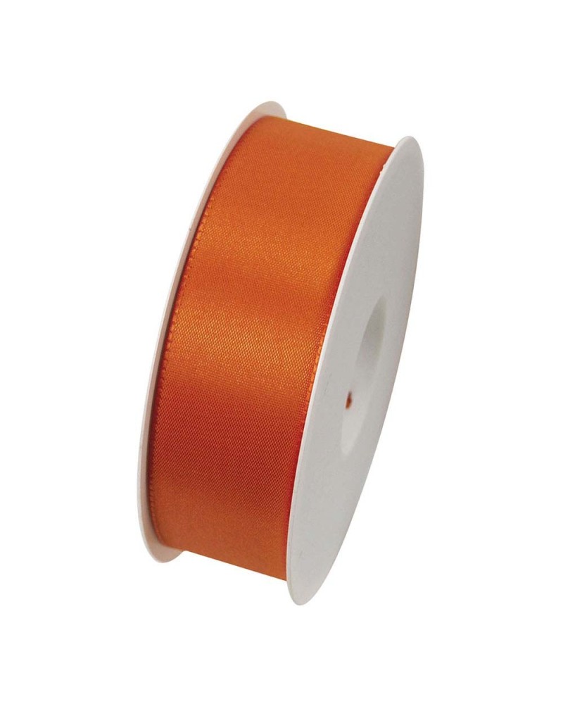 Nastri e Cordini | Nastro Doppio Raso – 40 mm x 50 m, Colore arancio | 8032041857062
