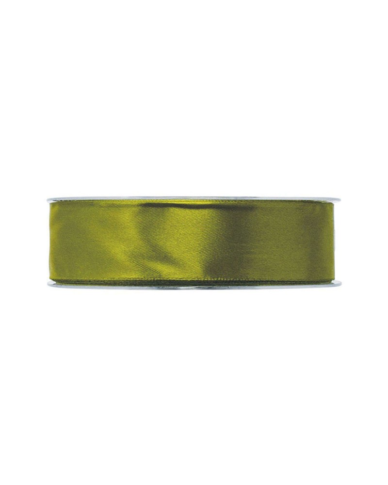 Nastri e Cordini | Nastro Doppio Raso – 25 mm x 50 m, Colore Verde Salvia | 8032041856171