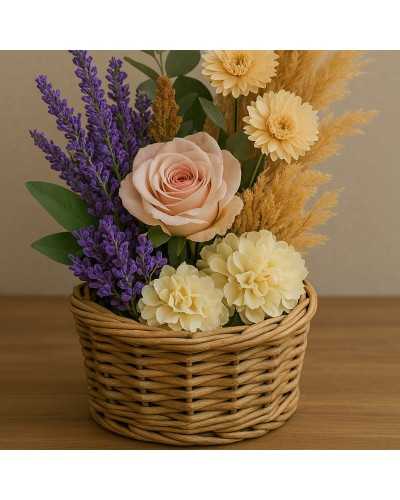 Cesti in Vimini e Naturali | Set di 3 Cesti a Ciotola in Rattan Naturale - Diametro 34, 30, 26 cm, Altezza 15, 13, 12 cm | 8054751645357