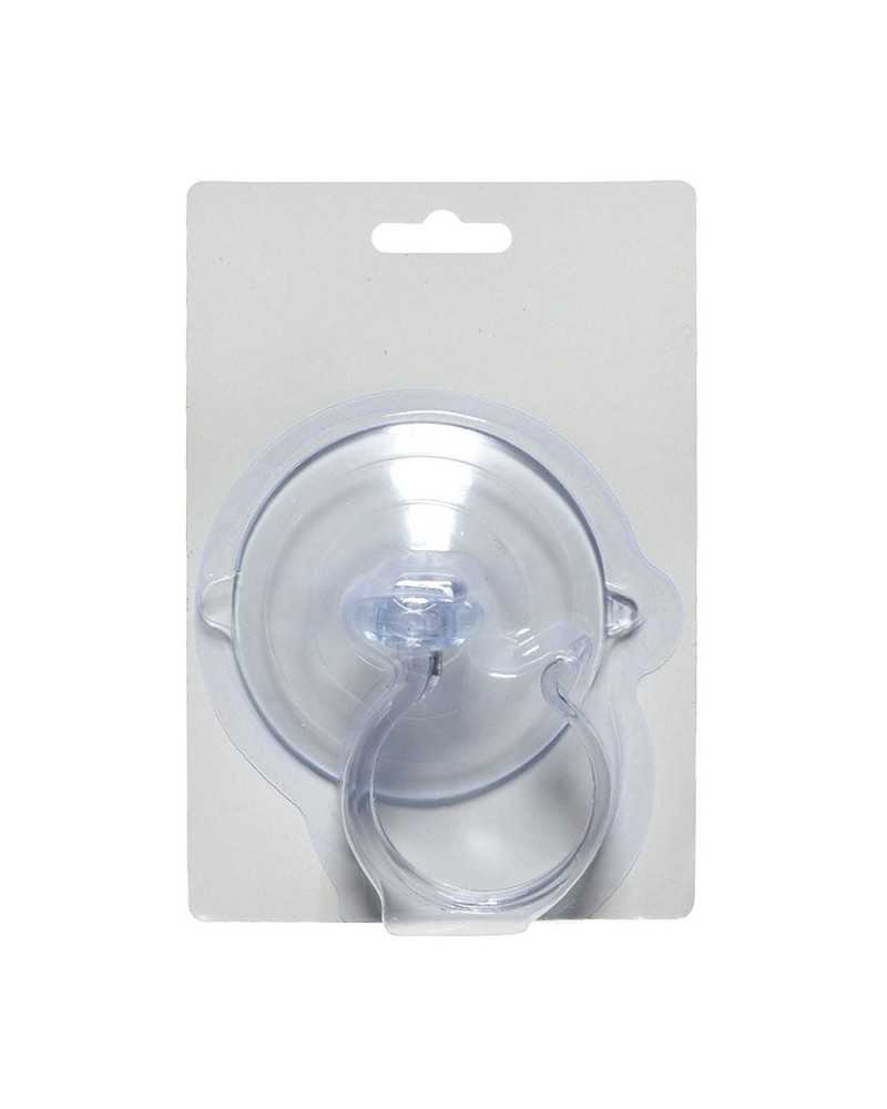 TOOLS | VENTOSA IN PLASTICA CON GANCIO - D.8,5 CM - TRASPARENTE | 8720194936382