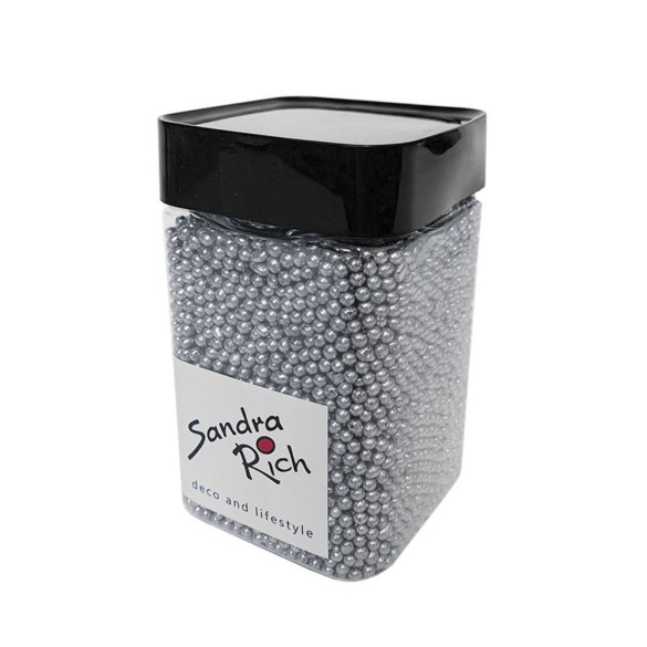 PERLE METALLICHE - 3/3,5 MM - ARGENTO - 350 ML in Matrimoni ed eventi