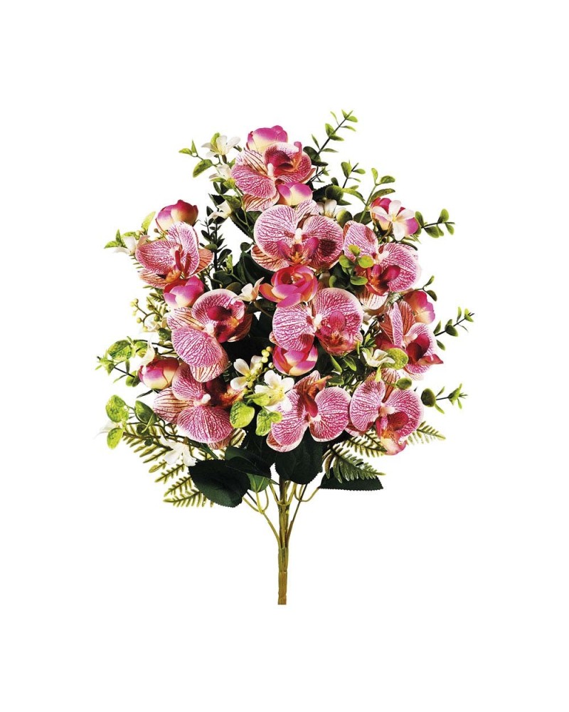 Fiori Artificiali | Frontale orchidee cm 53 beauty | 8018318663581
