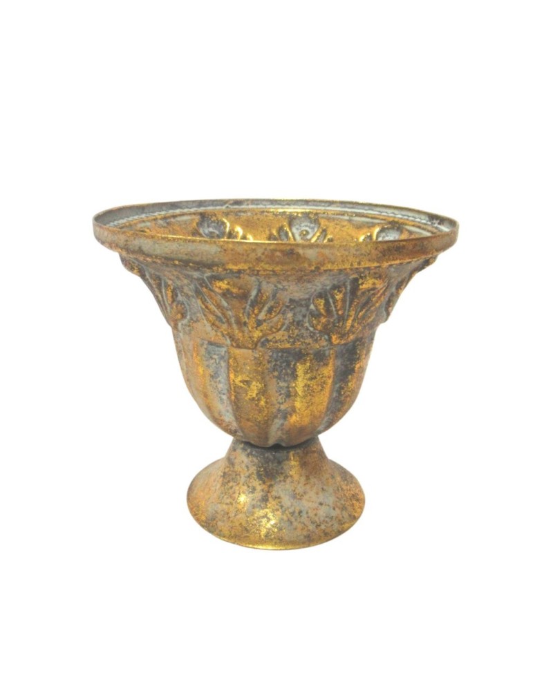 Tavola | Coppetta in metallo oro cm13 h 11,5 | 8056146100595