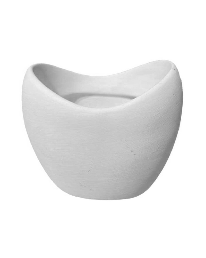 Decor Vasi & Coprivasi | Vaso a cuore cm 8 h7.5 int 6-5 bianco | 8058045134404