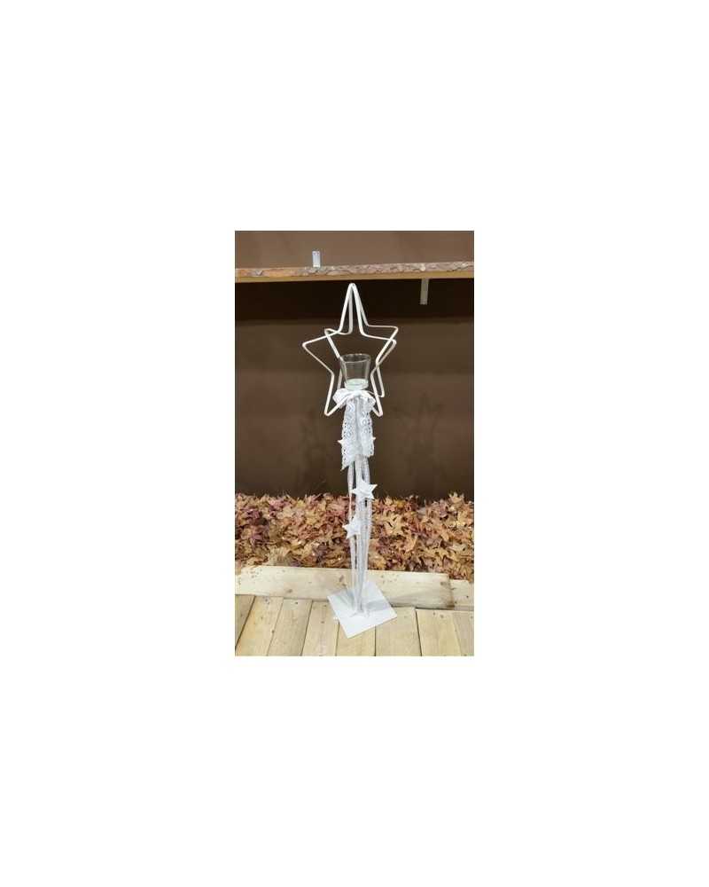 Portacandele | Stella 3d decor.media white 3131110h | 