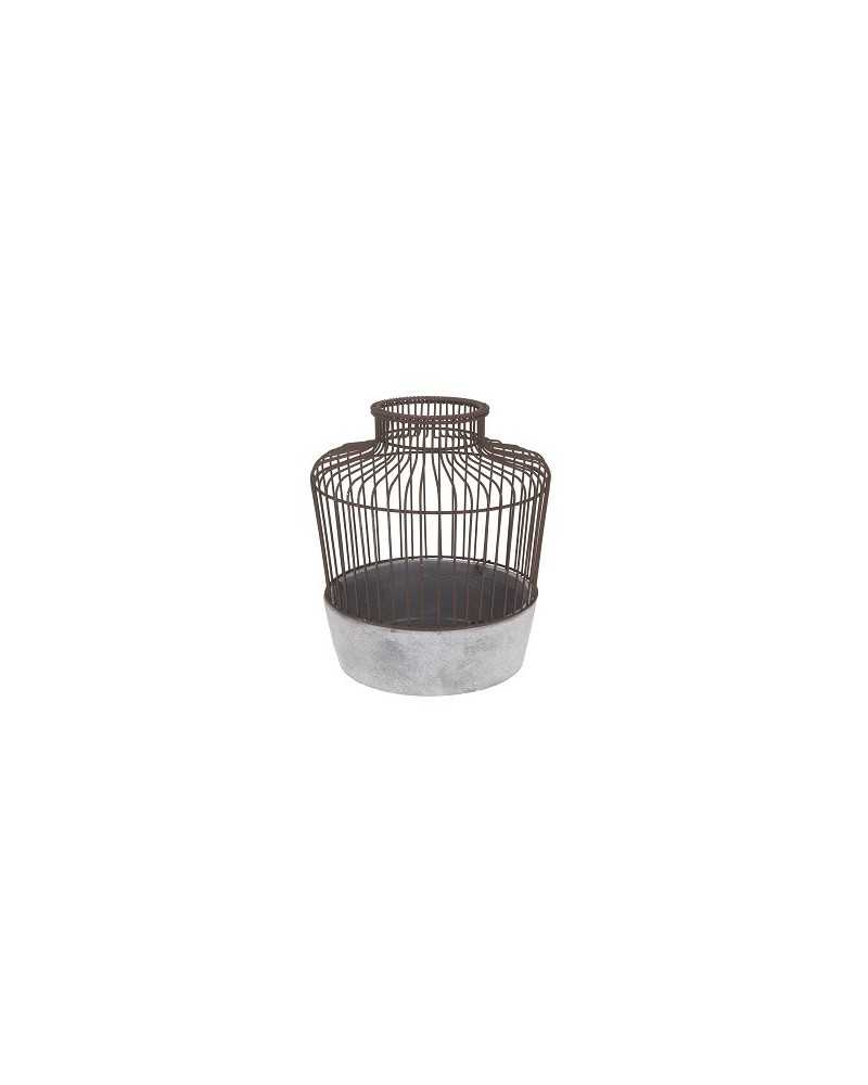 Decorazioni | Gabbia per uccelli 25.5x25.5x28cm | 