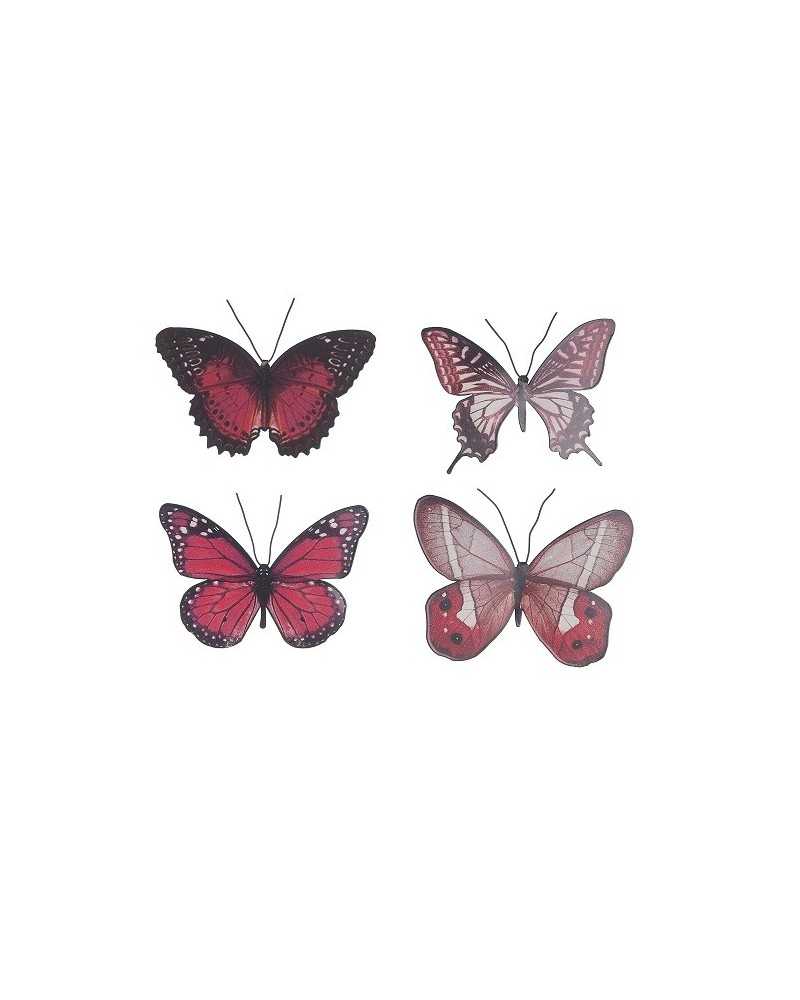 Applicazioni | Box farfalle assortite 12.9-16.5x8-12cm | 